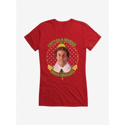 Elf Cotton Headed Ninny Muggins Junior Girls T-Shirt