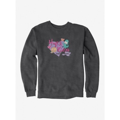 Rugrats Halloween Tommy Hugs Kisses Bugs Hisses Men's Heavyweight Fleece Sweatshirt