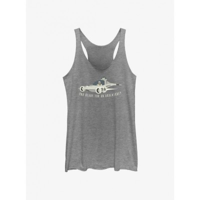 Mandalorian Adventure Girls Tank Top - Grey