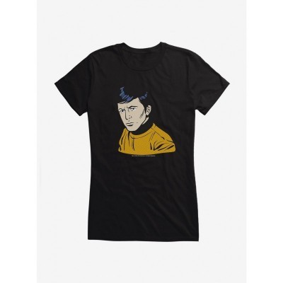 Star Trek Inspired Pavel Pop Art Tee for Girls