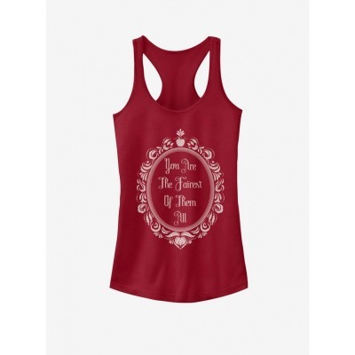 Disney Snow White Fairest Girls Red Tank Top