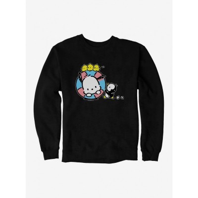 Pochacco Swim Friends Unisex Heavyweight Fleece Sweatshirt