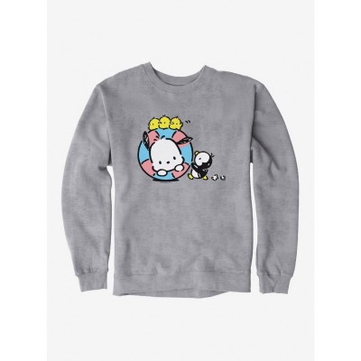 Pochacco Swim Friends Unisex Heavyweight Fleece Sweatshirt