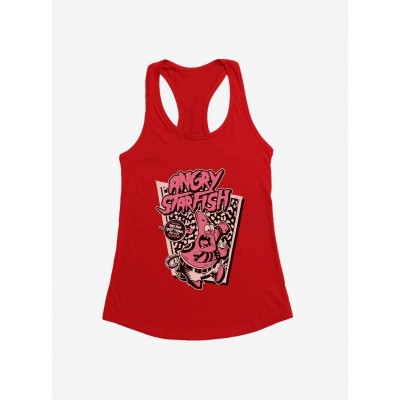 SpongeBob SquarePants Punk Angry Starfish Girls Lightweight Tank