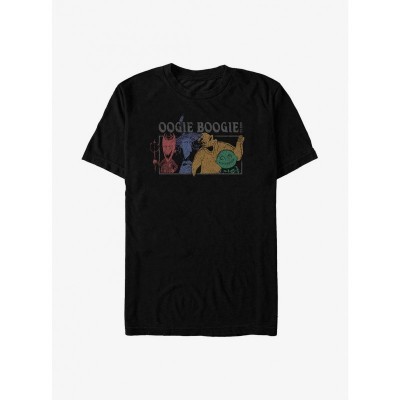 Disney The Nightmare Before Christmas Big & Tall T-Shirt - Unisex Black Let's Boogie
