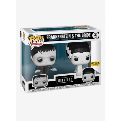 Funko Universal Monsters Frankenstein & Bride Vinyl Set Exclusive