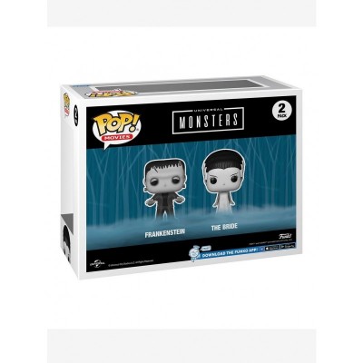 Funko Universal Monsters Frankenstein & Bride Vinyl Set Exclusive
