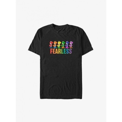 Nintendo Yoshi Fearless Big & Tall Unisex T-Shirt - Black