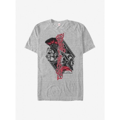 Marvel Grey Hulk and Thor T-Shirt for Men