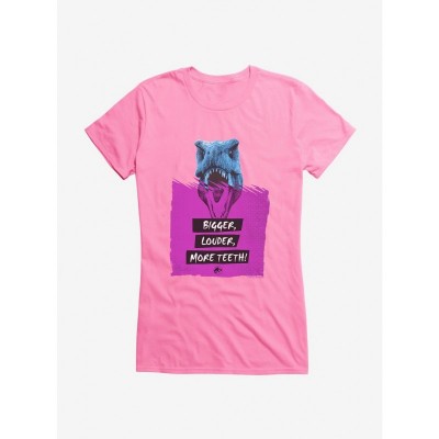 Jurassic World Dinosaurs Girls Lightweight T-Shirt