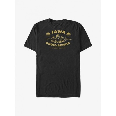 Star Wars Jawa Droid Fixer Big & Tall Men's T-Shirt - Black