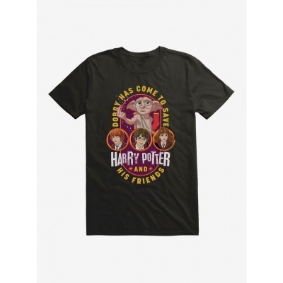 Harry Potter Dobby Friends Lightweight Cotton T-Shirt for Men