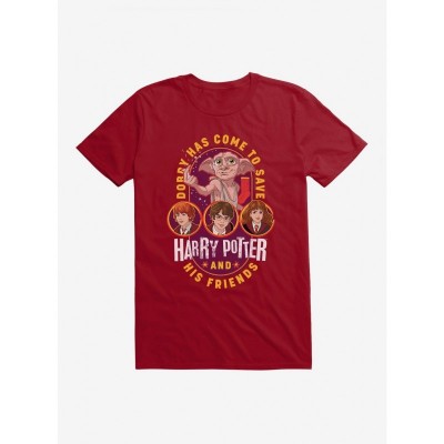 Harry Potter Dobby Friends Lightweight Cotton T-Shirt for Men