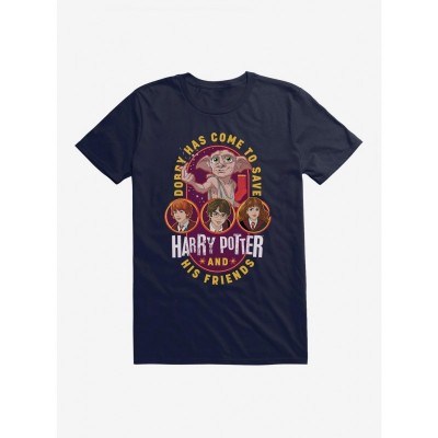 Harry Potter Dobby Friends Lightweight Cotton T-Shirt for Men