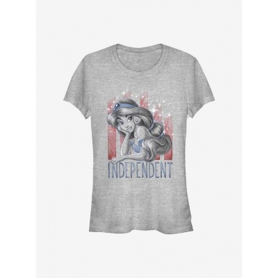 Disney Aladdin's Jasmine T-Shirt for Girls - Grey