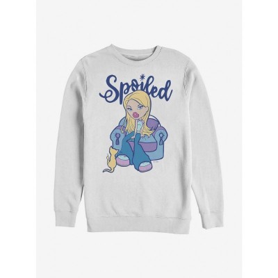 Bratz Spoiled Crew Unisex Sweatshirt - White