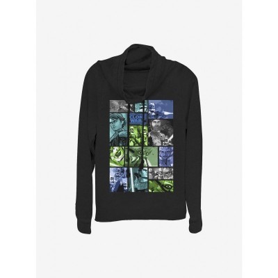 Star Wars Clone Wars Lightweight Hoodie Top for Girls - Black