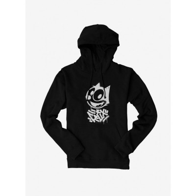Felix The Cat All Smiles Hoodie - Men's Unisex Graffiti Art
