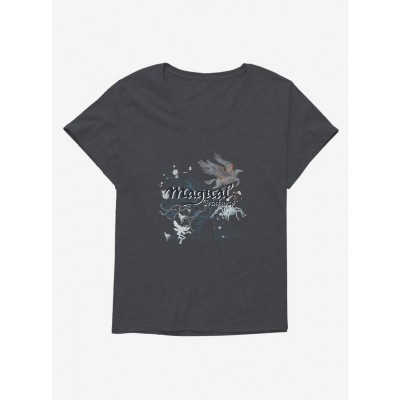 Harry Potter Enchanted Beasts Graphic Tee for Plus Size Women