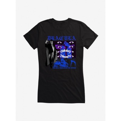 Universal Monsters Dracula Chill Thriller Cotton T-Shirt for Girls