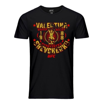 UFC Official Valentina Shevchenko Crest Tee - Men's Black