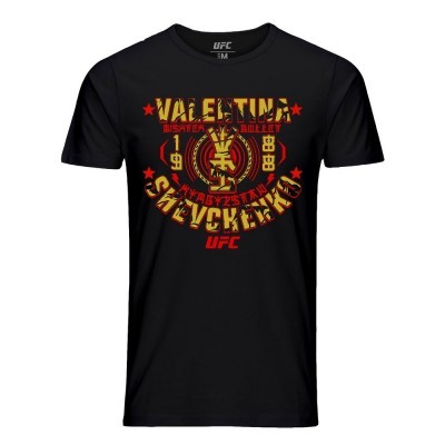 UFC Official Valentina Shevchenko Crest Tee - Men's Black