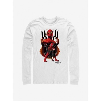 Marvel No Way Home Spider-Man Integrated Suit Tee - Men's White