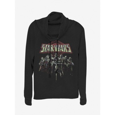 Star Wars Sith Cowl Neck Sweatshirt for Girls - Black Force Feeling
