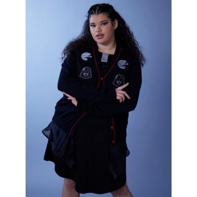 Her Universe Cozy Star Wars Empire Girls Plus Size Cardigan