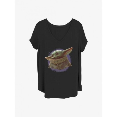 Mandalorian Adventure Girls Plus Size T-Shirt - Black
