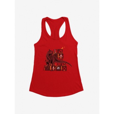 Jurassic World Raptor Girls Tank Top