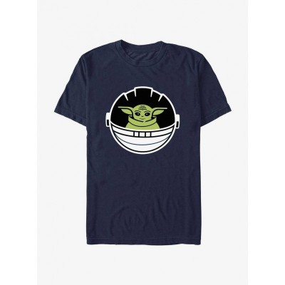 Mandalorian Grogu Pod T-Shirt - Lightweight Blue for Men