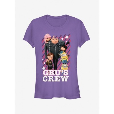 Gru's Minions Sidekick Purple Tee for Girls