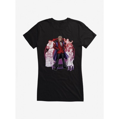 Doctor Who Third Edition Lightweight Cotton Tee for Girls