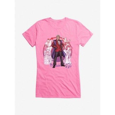 Doctor Who Third Edition Lightweight Cotton Tee for Girls