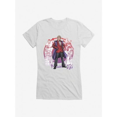 Doctor Who Third Edition Lightweight Cotton Tee for Girls