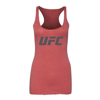 Women's Official UFC Logo Tank Top - Red