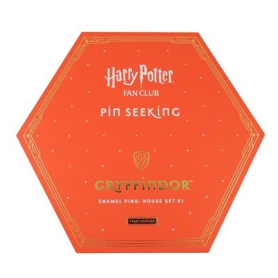 First Edition Gryffindor Enamel Pin Set Collection