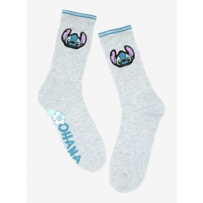 Disney Lilo & Stitch Crew Socks with Ankle Patch