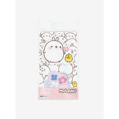 Molang Official Acryl Figure Set with Flower and Music Themes