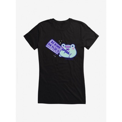 Rainylune The Frog Knife T-Shirt for Girls