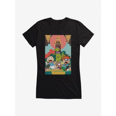 Rugrats Reptar Adventure Girls Cotton T-Shirt
