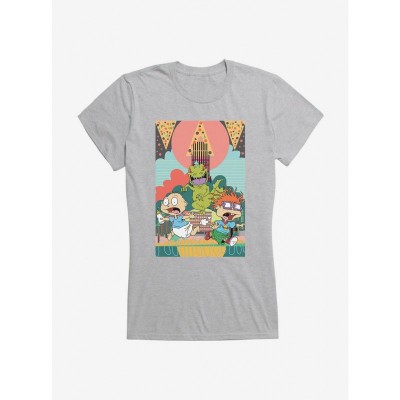 Rugrats Reptar Adventure Girls Cotton T-Shirt