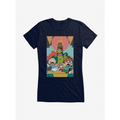 Rugrats Reptar Adventure Girls Cotton T-Shirt