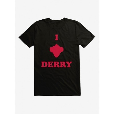 IT Chapter 2 Pennywise Derry Script Tee - Lightweight Men's Cotton