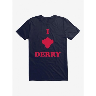 IT Chapter 2 Pennywise Derry Script Tee - Lightweight Men's Cotton