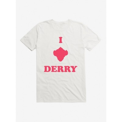 IT Chapter 2 Pennywise Derry Script Tee - Lightweight Men's Cotton