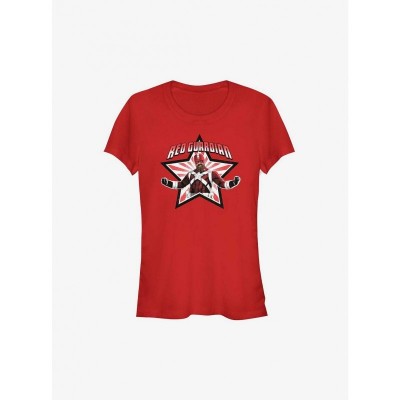 Marvel Guardians of the Galaxy Star-Lord T-Shirt for Girls - Red