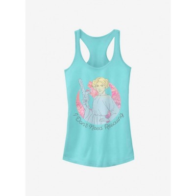 Star Wars Empowerment Girls Tank Top - Junior Size Blue