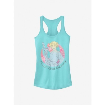 Star Wars Empowerment Girls Tank Top - Junior Size Blue